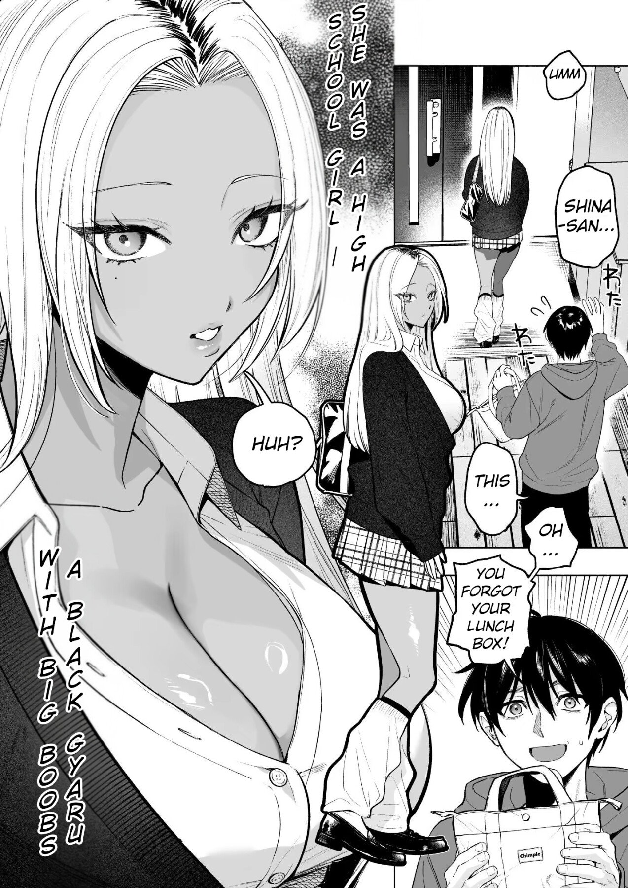 Hentai Manga Comic-My Black Gal Big Tits Stepsister Wants to Milk My Sperm Gently-Read-3